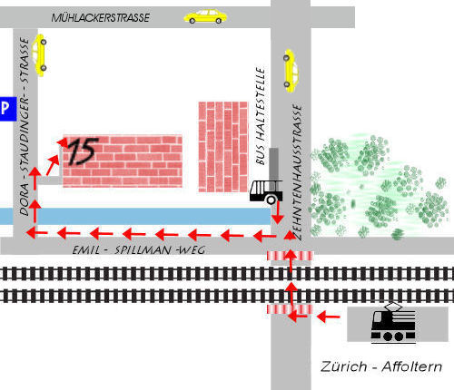 Lageplan Physio Lochau - Anfahrt zur Praxis